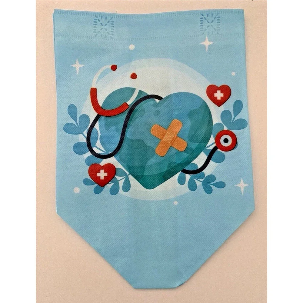 12 Pcs Nurse Medical Appreciation Gifts Bags or Tote Thank You Heavy Plastic